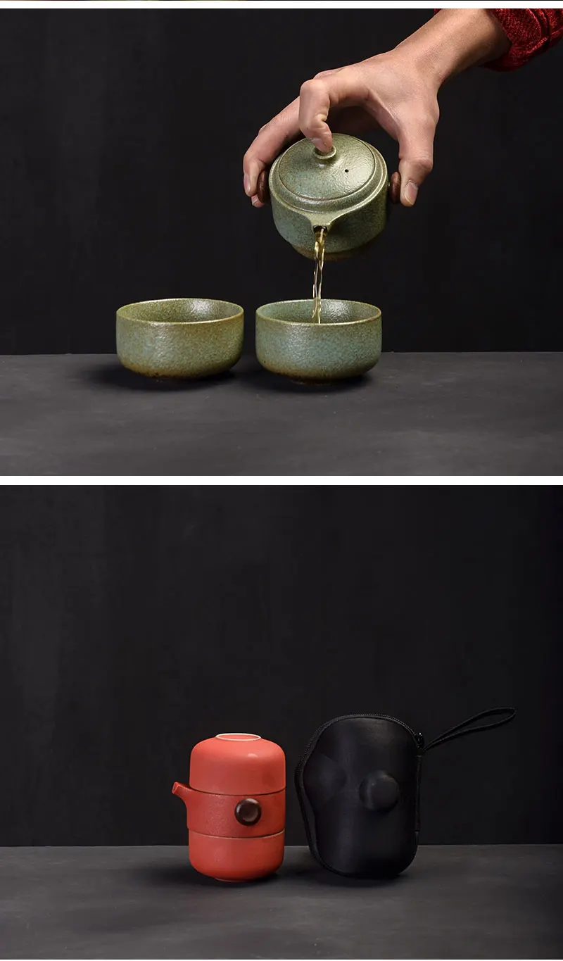 TANGPIN Японский керамический заварочный чайник gaiwan чайные чашки ручной работы портативный путешествия Офис чайный сервиз