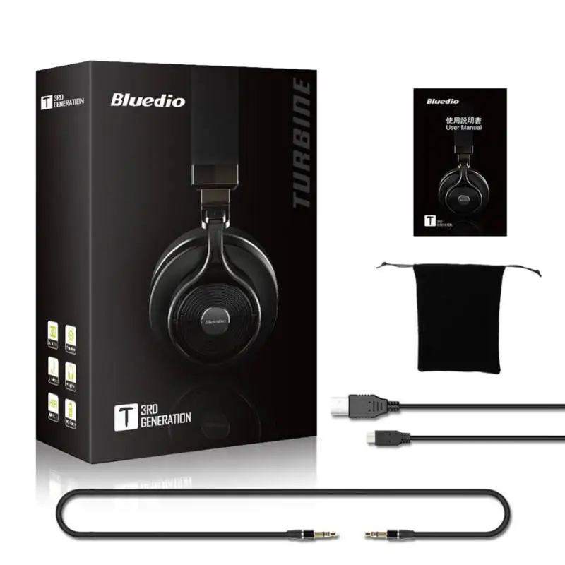 Высокое качество Bluedio беспроводные Bluetooth наушники Экстра бас гарнитура с