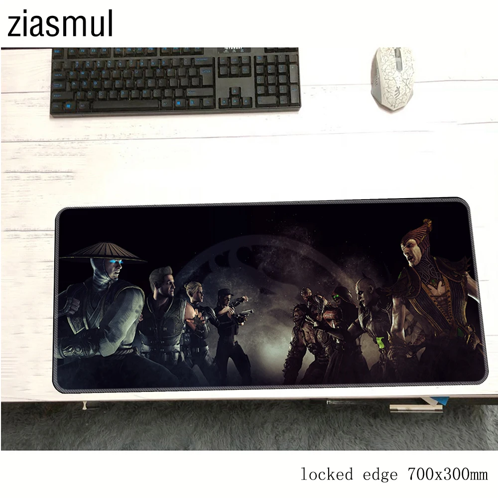 Коврик для мыши mortal kombat 700x300x3 мм коврик на запястье компьютерный Для Мыши игровые