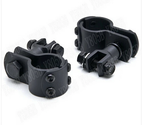 Черный Ног Peg Зажимы Защита Двигателя Для Yamaha VStar 400 650 1100 1300 Virago Xv 250 535 750 Road Star