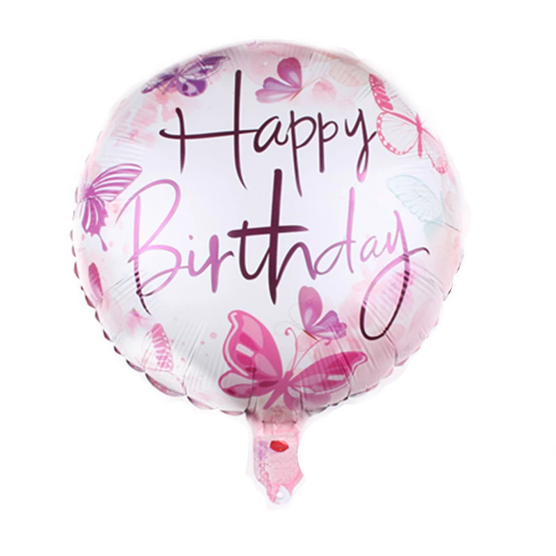 5 шт. 18 дюймов Globos фольгированные шары С Днем Рождения Baby Shower Надувные игрушки