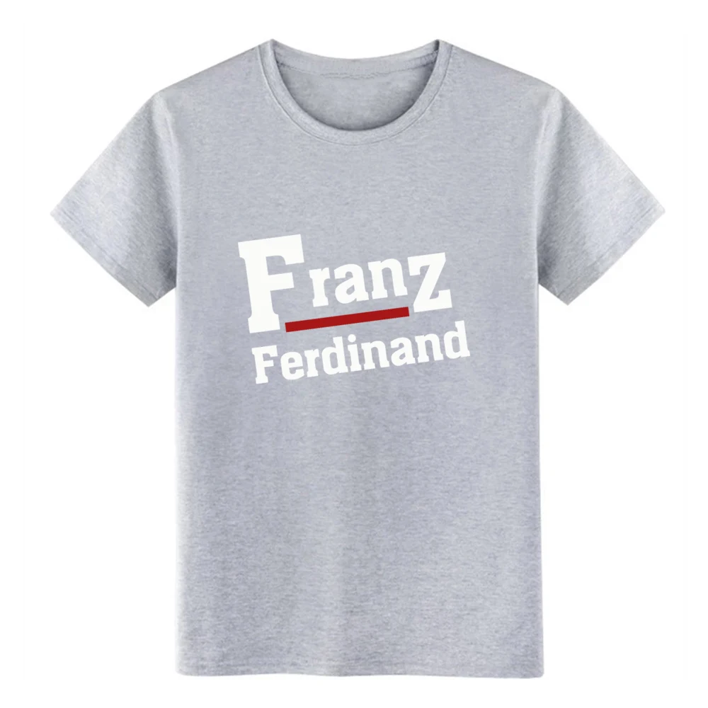 franz ferdinand t shirt Customized tee S-XXXL slim Fitness Comfortable Spring cool | Мужская одежда