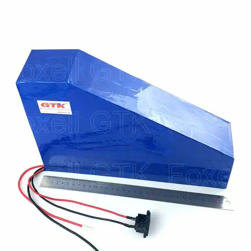Triangle 48V 20AH Lifepo4 батарея 52v 16s 32650 ячеек для двигателя EV rv 1000w 2000w роботы мощности велосипеда+ 3A зарядное устройство+ сумка