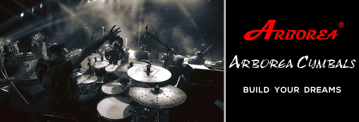 Arborea синий цвет Mute cymbal 14 ''HiHat