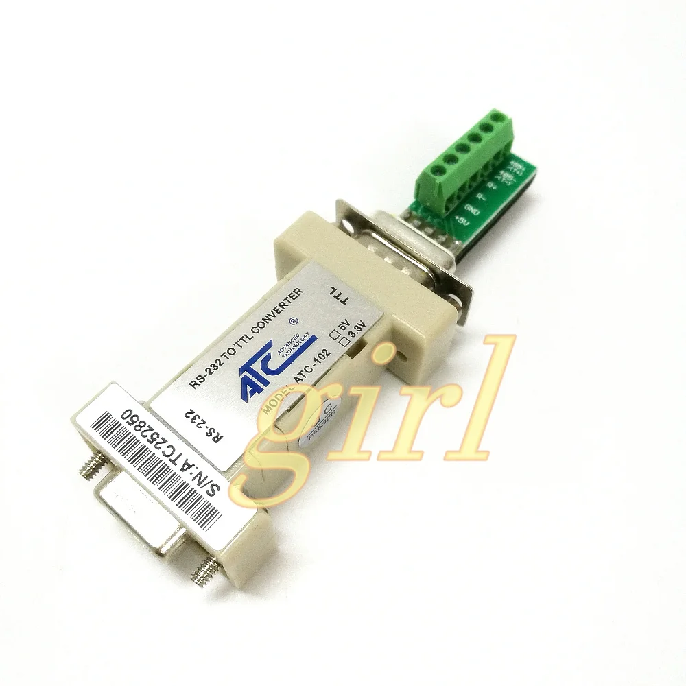 

232 to TTL converter TTL to serial port adapter monitoring equipment accessories ATC-102-5V