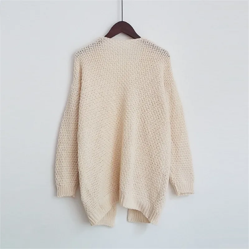 Новинка осень зима женские повседневные вязаные кардиганы с длинным рукавом 2018