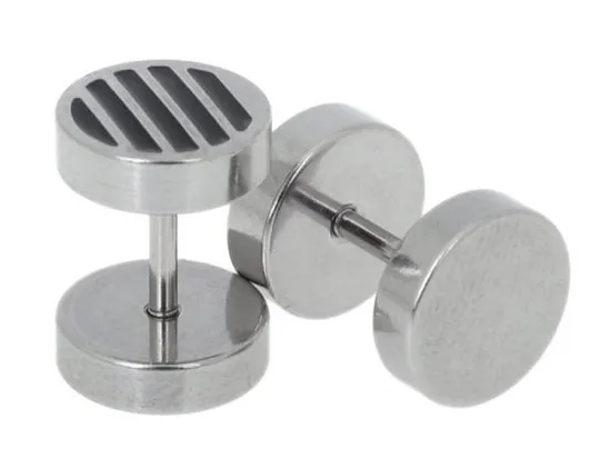 2 шт. мужские серьги-гвоздики из хирургической стали 316l | Украшения и аксессуары