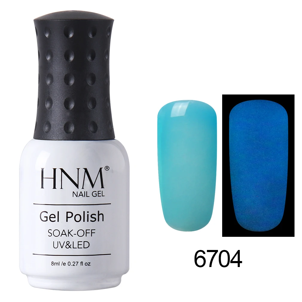 HNM 8 пилка для ногтей светящийся клей Vernis a Ongle вечерние Гель-лак Nagellak штамповка
