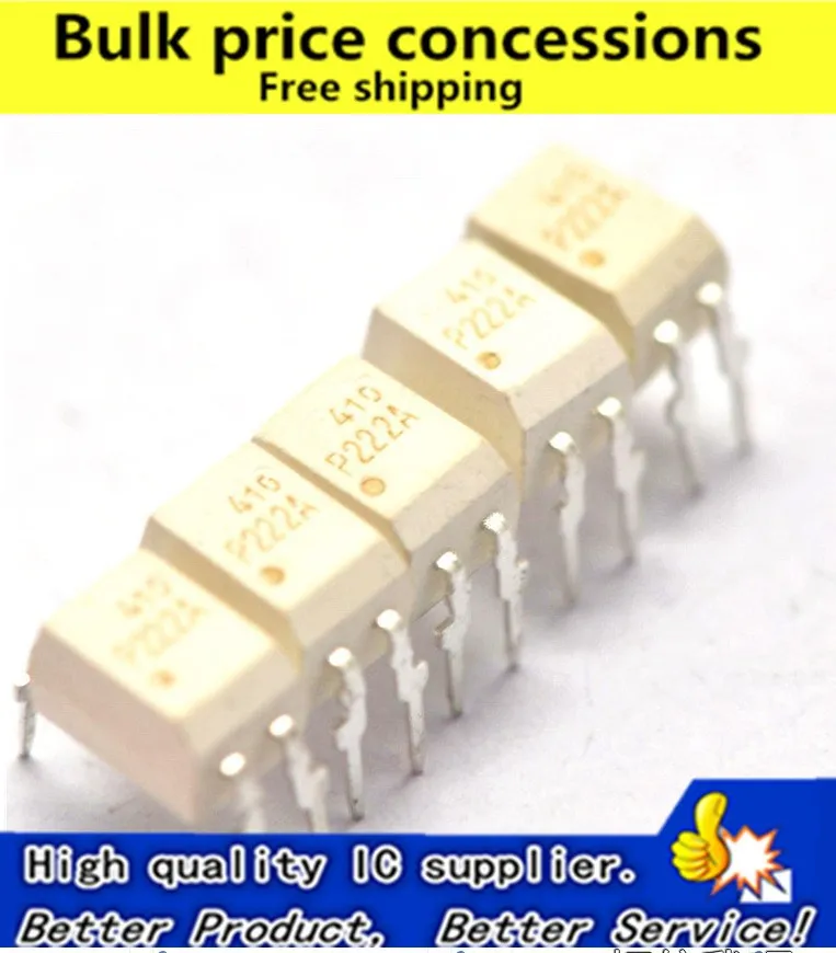 

Free shipping 100pcs/lot TLP222A P222A DIP-4 new original