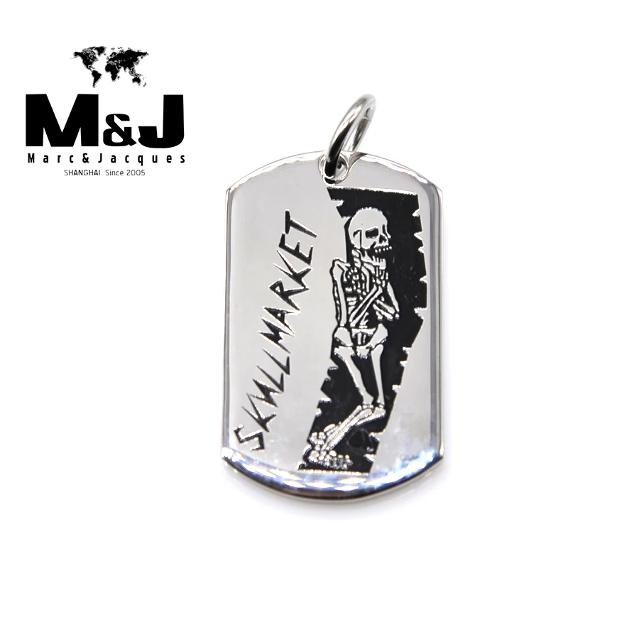 Со случайной подарочной цепочкой новый рынок черепов подвеска из нержавеющей