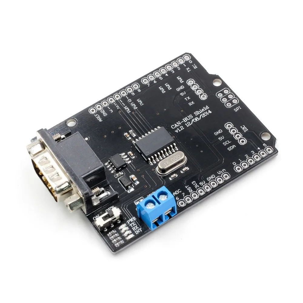 1 комплект MCP2515 плата шины Can SPI интерфейс 9 контактный стандартный разъем Sub D