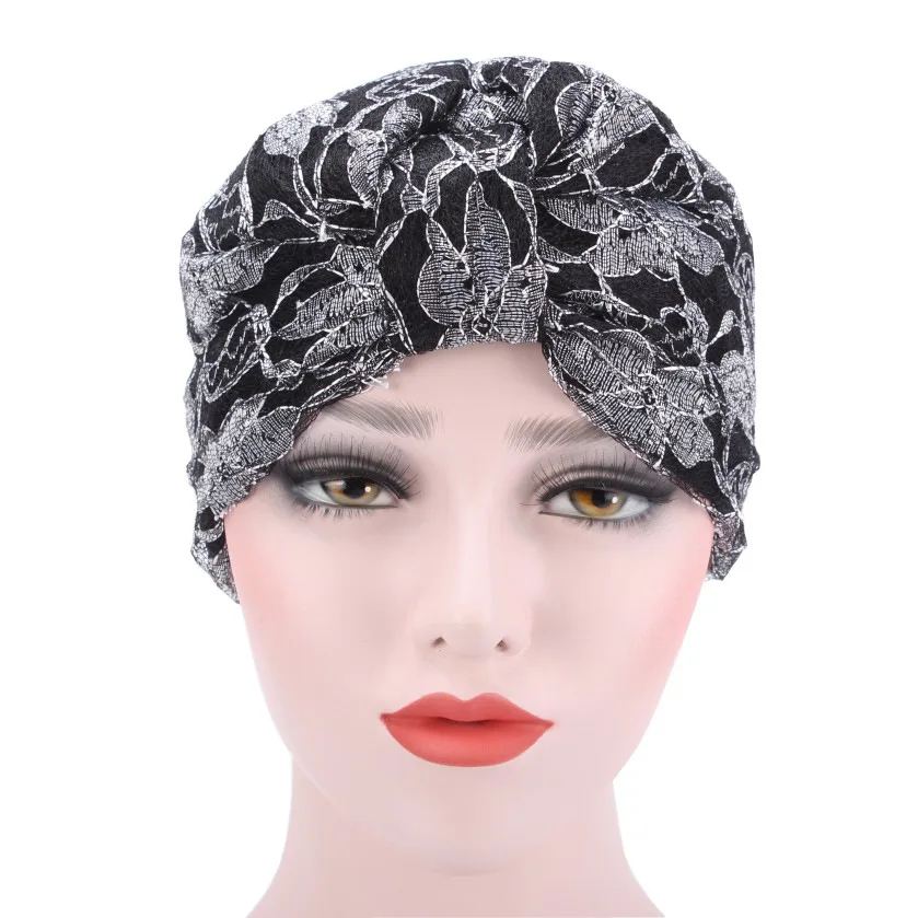 Новый двухслойный кружевной шарф с восстановленным мусульманским платьем