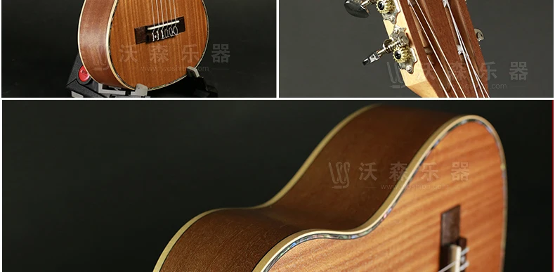Топовая акустическая электрическая Guitalele Guilele 28 в мини-гитара 6 струн укулеле гитара ra красное дерево Акация ель Sapele