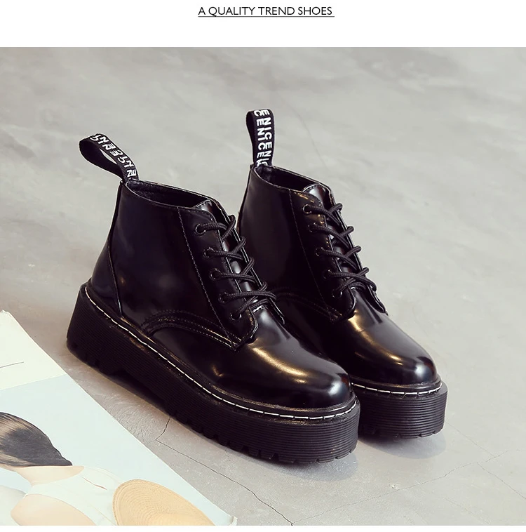 AIYUQI autumn new women's Martin boots Europe and the United States tendon thick women's short boots warm women's shoes