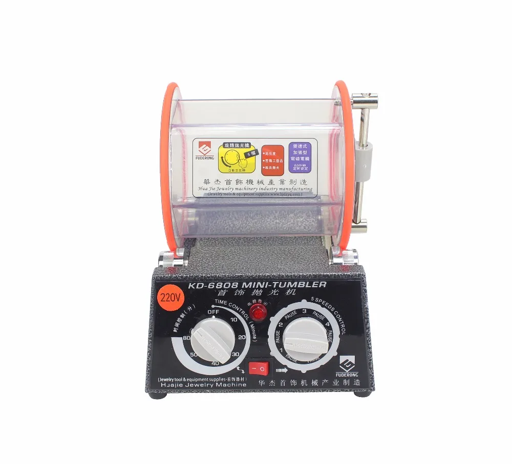 Станок для полировки ювелирных изделий 3 кг с вращающимся тумблером мини тумблер