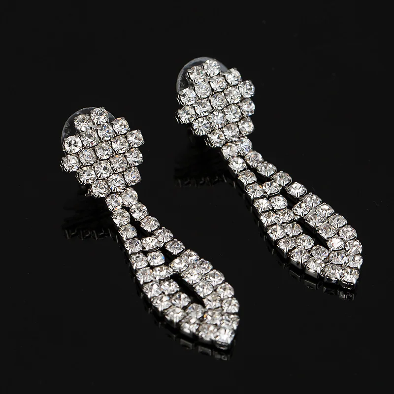 Набор ювелирных изделий с серебряным покрытием набор украшений для женщин 2016 хит