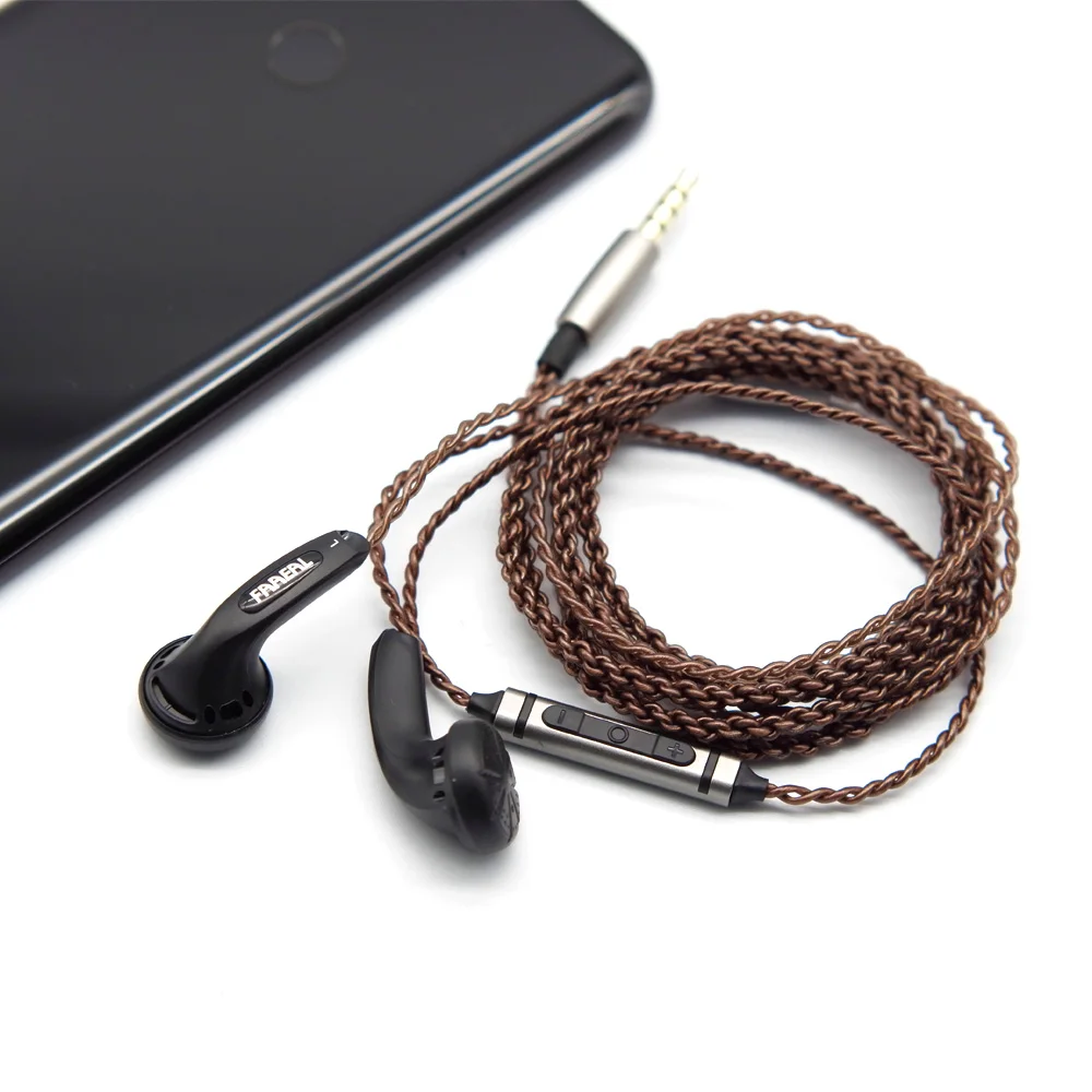 FAAEAL Iris 1,0/2,0 HIFI наушники-вкладыши 32 Ом DIY MX500 качество звука басов музыкальные наушники DJ наушники Универсальные 3,5 мм разъем