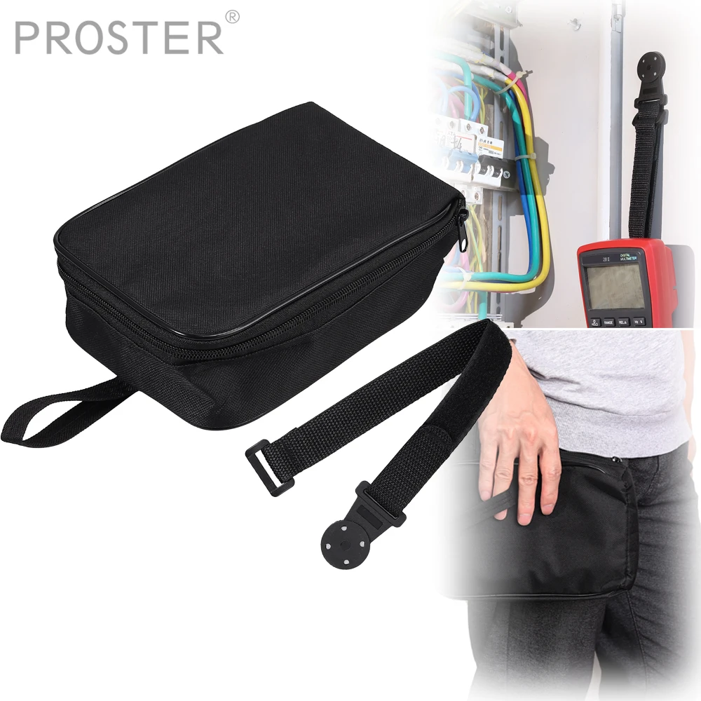 Proster для магнитный крючок Петля Набор ремней сумка хранения ткани мультиметра Fluke