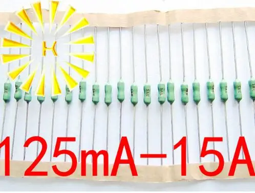 Осевой Свинцовый Зеленый предохранитель 125mA-15A 125/250 В 2 4*7 мм 4x7 500 А а 1 3 4 5 10 с
