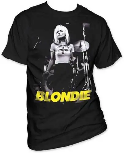 BLONDIE Funtime футболка S M L XL 2XL фирменная новинка Официальная 2018 с принтом|Мужские