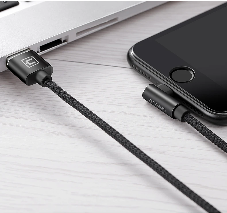 CAFELE usb кабель для iphone x xr Кабель зарядного устройства для 6 7 8 5S plus Быстрая зарядка нейлоновый шнур для передачи данных Поддержка синхронизации данных