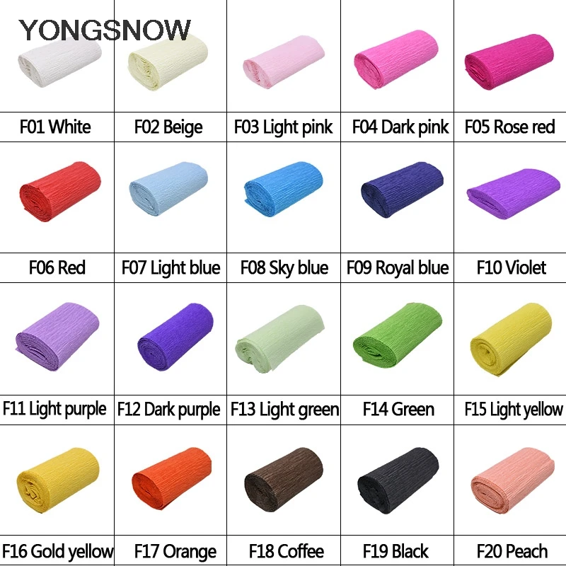 Оригами крашенная креповая бумага DIY цветок оберточная Скрапбукинг подарки