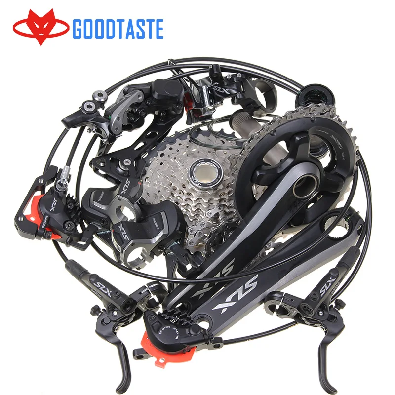 SHIMANO DEORE SLX M7000 Группа Комплект MTB горный велосипед группа 22 fach 40 t Schaltwerk Schalthebe части