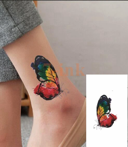 Тату бабочка водостойкая временная 10 5*6 см|flash tatoo|tatoo for womantatto waterproof |