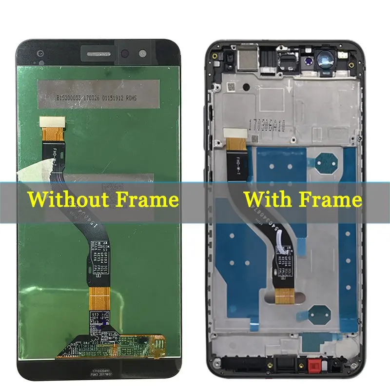 ЖК-дисплей для Huawei P10 Lite сенсорный экран дигитайзер в сборе телефон с рамкой