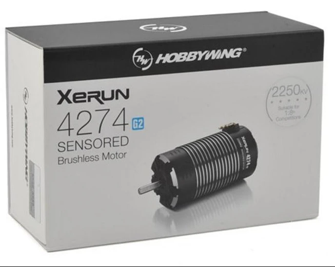 Hobbywing XeRun 1/8 4274 2250KV двигателя 4268 SD G2 1900KV датчиками безщеточный для багги гоночный