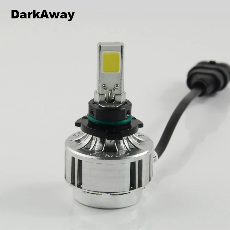Plug & Play светодиодный HB4 Автомобильные фары 66 Вт 6000lm COB H11 H7 H8 H9 HB3 лампа