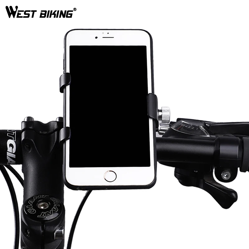 WEST BIKING держатель для телефона велосипеда 3 5 6 2 дюймов Регулируемый мобильный