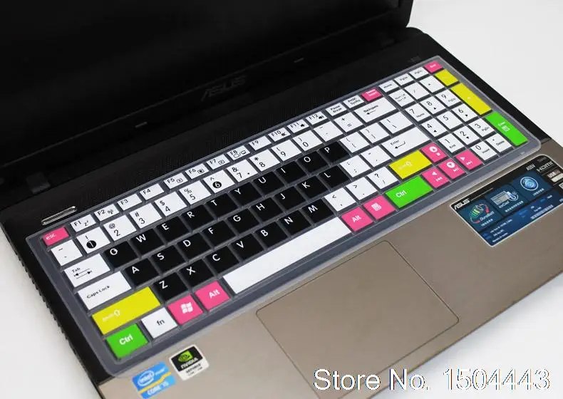 candyblack Для ASUS X751 X751L X751LA X751LAV X751LD X751LDV X751LK X751LN 17,3 17 дюймов Тетрадь клавиатура крышки Чехлы для клавиатуры - Цвет: candyblack