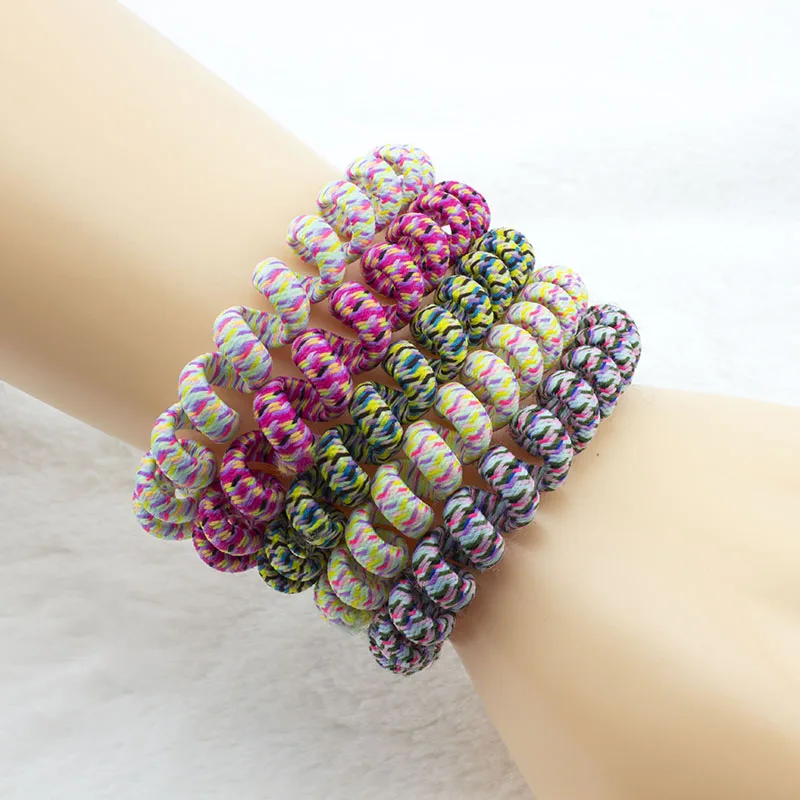 Женские резинки для волос спиральной формы аксессуары телефона 50 шт.| |