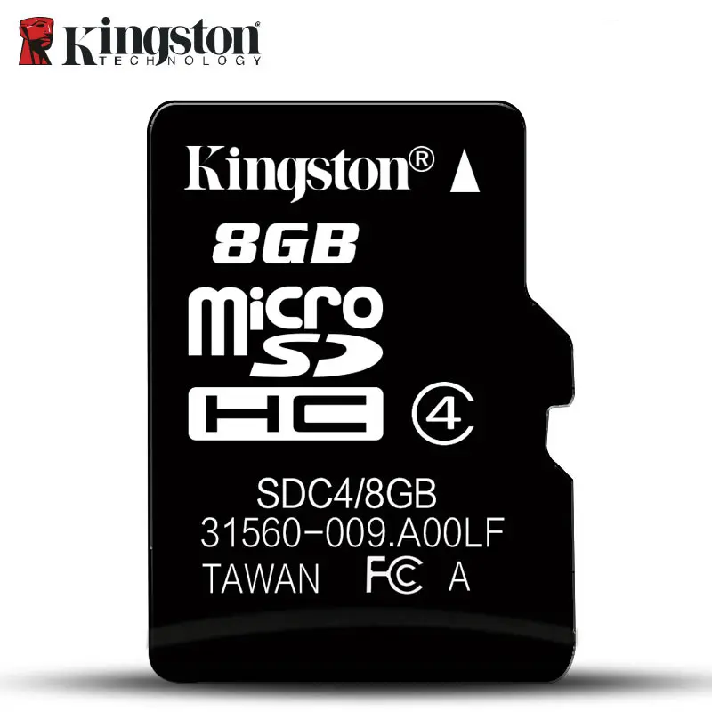 Карта памяти Kingston microSDHC 8 ГБ класс 4|kingston sd|carte sdmemory card 16gb |