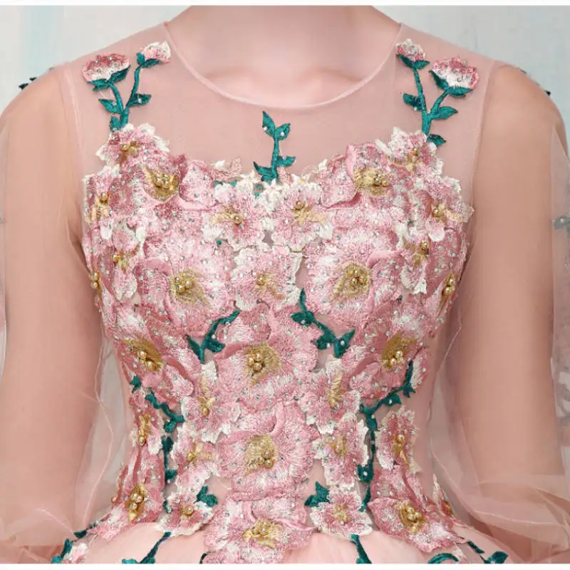 Длинные бальные платья весна 2019 Quinceanera с аппликацией Vestidos De 15 Sixteen милые для