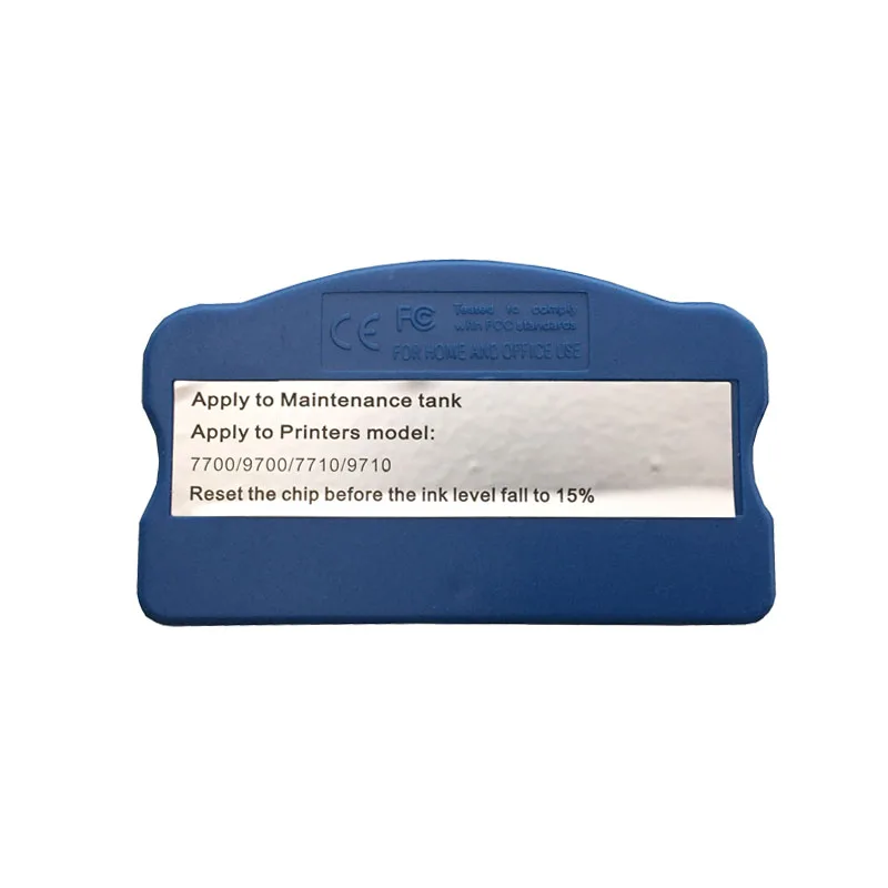 Мусорный бак чип Resetter для принтеров Epson 9700 7700 7710 9710 сброс чипа бака