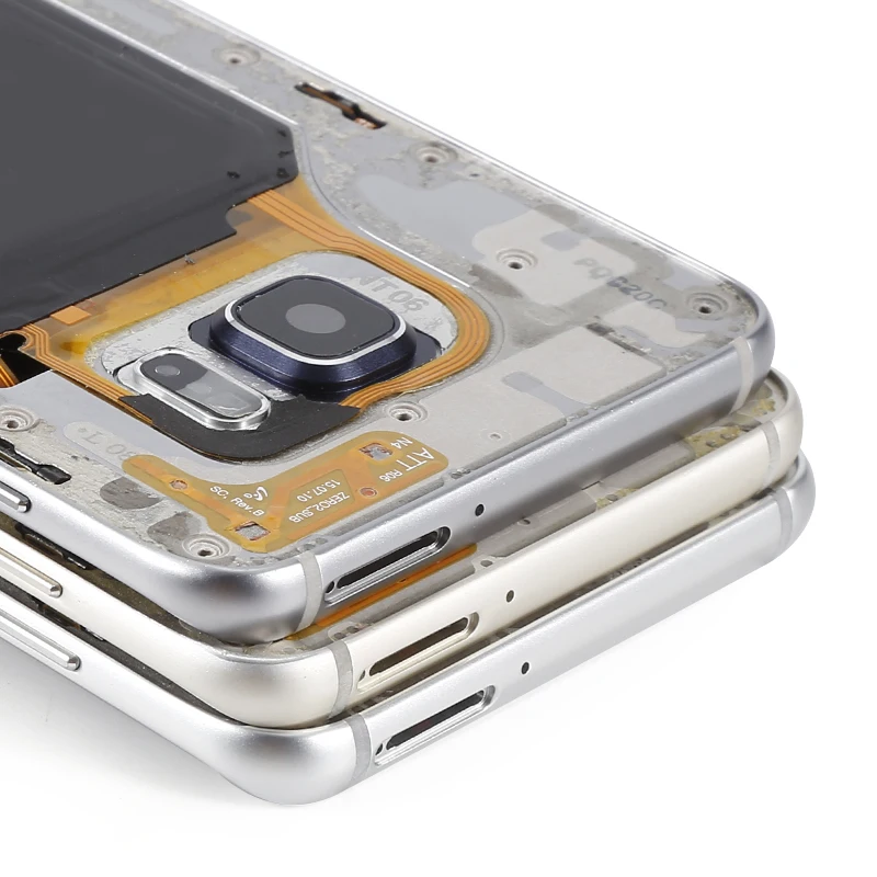 30 шт./лот DHL для Samsung Galaxy S6 G920 G920F средняя рамка Корпус Шасси со стеклянной крышкой