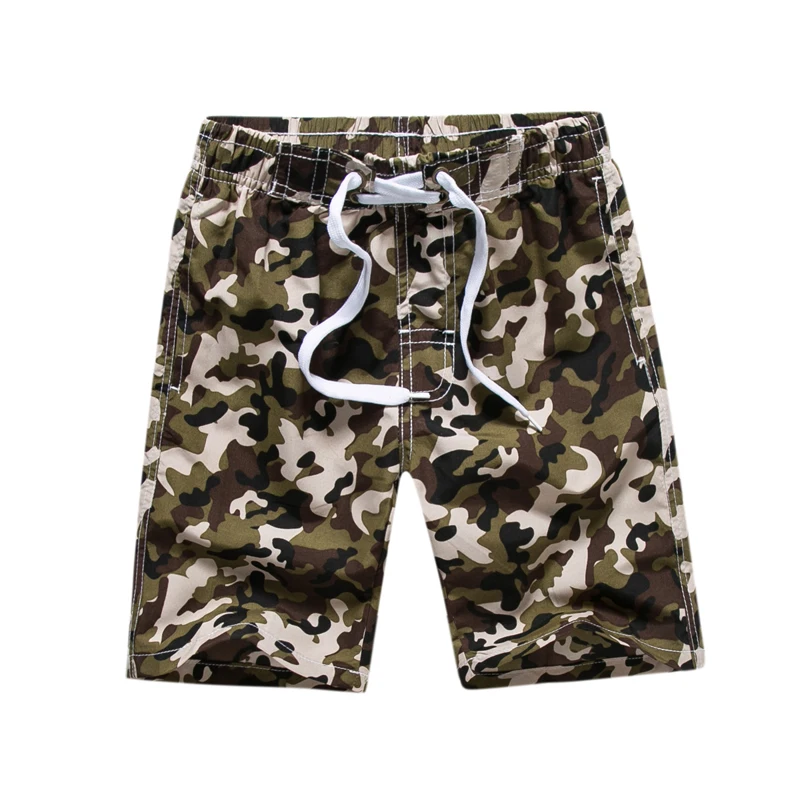 Гавайские пляжные шорты для мальчиков подростков спортивные летние плавания