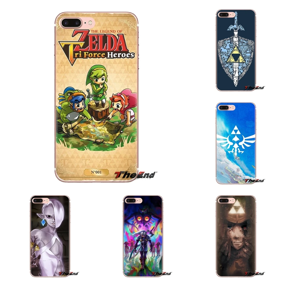 Мягкая прозрачная оболочка покрывает Legend of zeldas Majora маска для Samsung Galaxy A3 A5 A7 A9 A8 Star A6