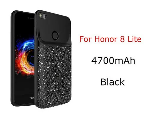 8 Little 4700mAh Neng 5500 мАч Батарея чехол для Honor 8 9 10 Lite Мощность внешний зарядный чехол для huawei P30 P20 Lite рro Мощность банка - Цвет: 8 Little 4700mAh