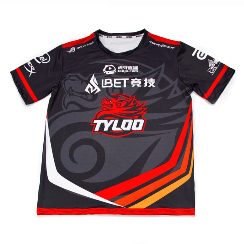 Высокое качество, 1:1 TYLOO, на заказ, ID футболка, футболка для фанатов, для мужчин и женщин, с круглым вырезом, футболки с коротким рукавом, на заказ, футболка, Homme