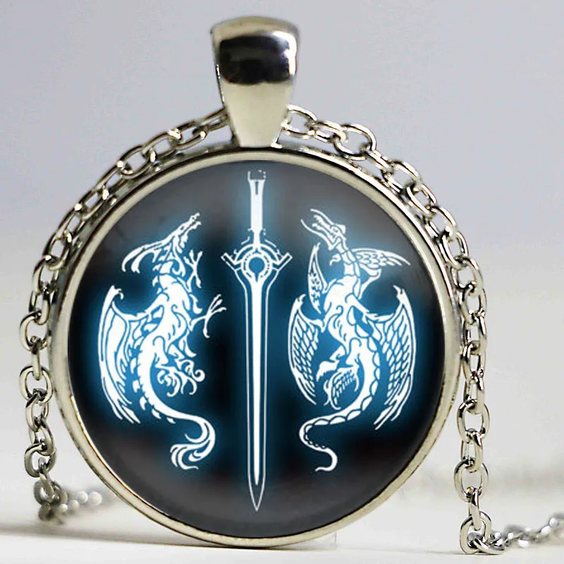Подвеска ручной работы с эмблемой огня ожерелье кулоном подарок лучшему другу| |