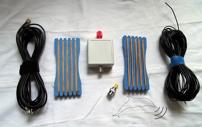 LW1650 Portable 1.6MHZ-50MHz Shortwave Antenna Outdoor Accessories for RTL.SDR+UpConverter Full Band SDR Software Receiver