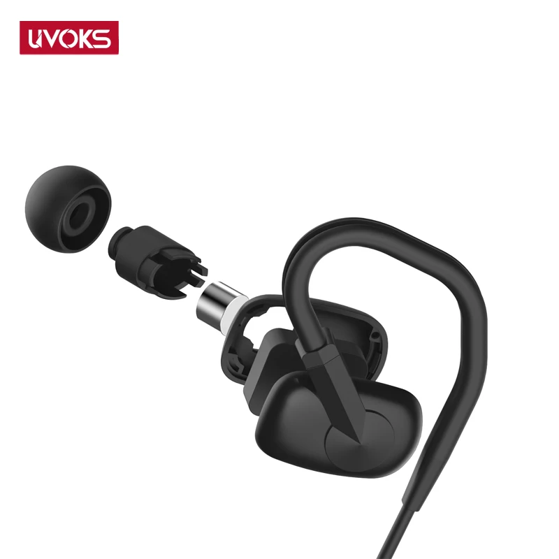 Uvoks W2 Ушные крючки Bluetooth наушники Беспроводной стерео Водонепроницаемый Hands-Free