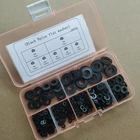 500 шт.компл. M2-M8 нейлоновые плоские шайбы DIN125 M2 M2, 5 M3 M4 M5 M6 M8 пластиковые нейлоновые плоские шайбы разделительная прокладка Mesons NL66