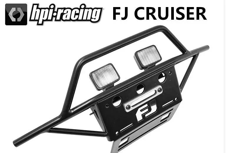 Металлический передний бампер со светодиодной лампой лебедка HPI RacingTUBE FJ cruiser TOYOTA