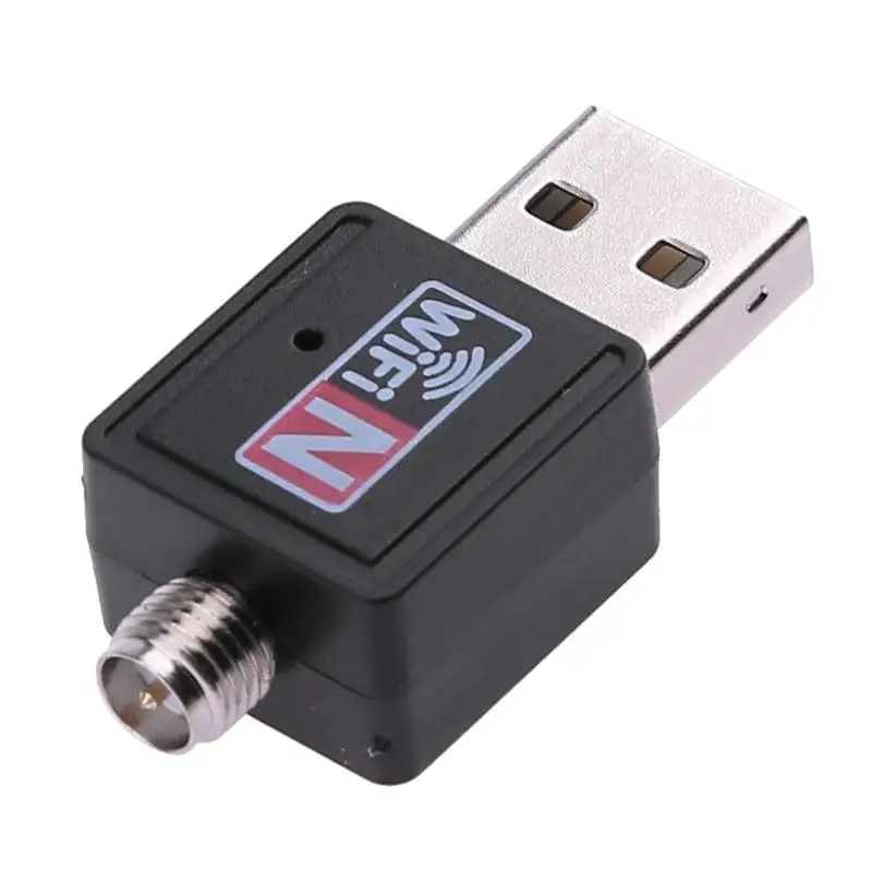 300 Мбит/с беспроводная сетевая карта Mini USB 2,0 WiFi адаптер Антенна PC LAN Wi-Fi приемник Dongle 802,11 b/g/n для ноутбука компьютера