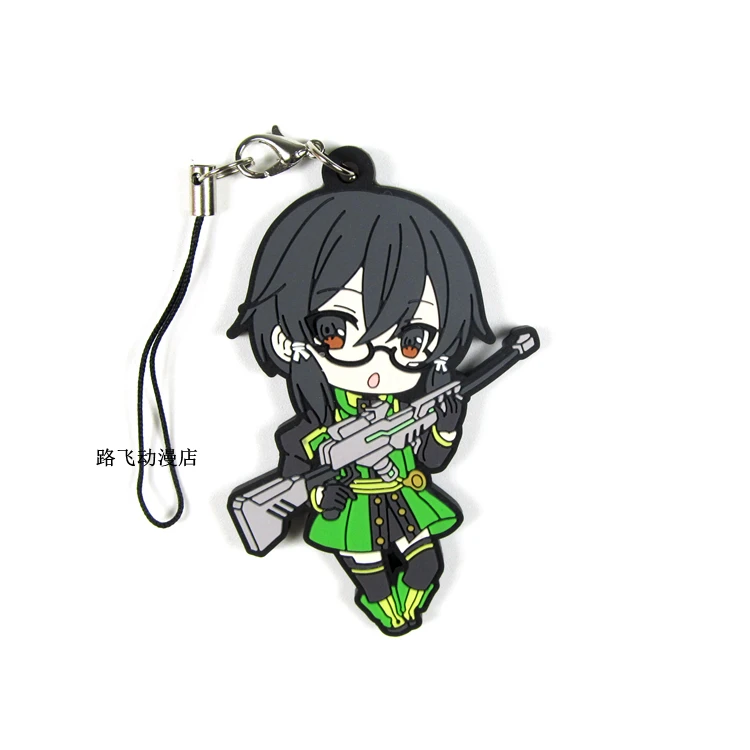 Меч искусства онлайн Kirigaya Kazuto Yuuki Asuna Shinozaki Rika Асада Сино Suguha фигурка резиновая