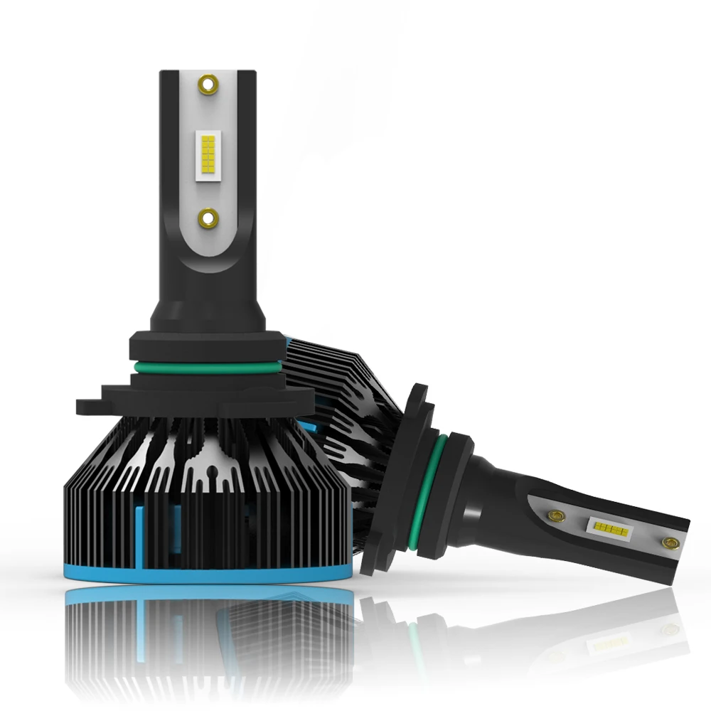 Супер Brgiht H7 led H4 фар автомобиля луковицы H1 H11 H8 H9 9005 9006 HB3 HB4 Canbus EMC 60 Вт 10000LM 12 V